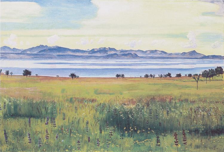 Ferdinand Hodler Lake Geneva from St Prex (nn02)